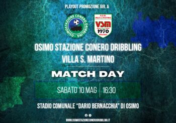 OSCD-Villa San Martino, il playout. Sabato, ore 16.30 al Bernacchia. TUTTI ALLO STADIO!